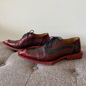 John Fluevog Marquess Swordfish Devil Tail Dress Shoe